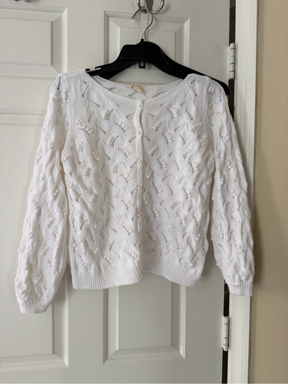 EUC Sezane Marthe Cardigan in white size M. - Picture 2 of 2